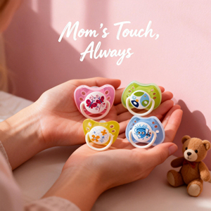 <span class=keywords><strong>Sucette</strong></span> pour bébé, sans BPA, en silicone, motif de dessin animé, débit variable, large ouverture, poignée, écologique, pour les nouveau-nés de 0 à 12 mois - Product Image 5
