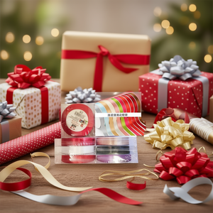 Cinta de Raso de 1.5CM*22.5M, CINTA de Poliéster Resistente para Regalos - Product Image 3