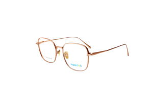 יוקרה וינטג טיטניום מסגרות אופטיות רטרו מרשם עיניים עדשות עם הדפס אופנה גברים נשים לובשות - Product Image 3