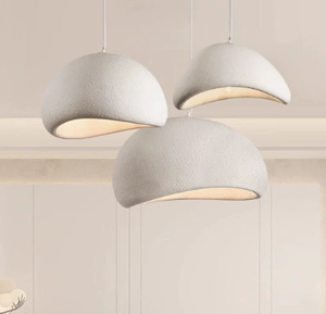 Lámpara Colgante Moderna Minimalista Nórdica con Forma de Nido de Pájaro para Isla de Cocina, Lámpara Colgante Blanca Estilo Wabi Sabi para Decoración de Bodas - Product Image 5