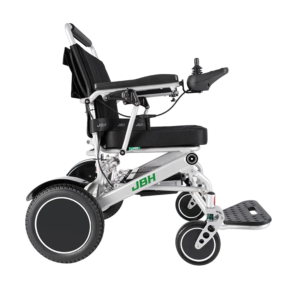 Engelli katlanabilir elektrikli tekerlekli sandalye ayarlanabilir Handcycle alüminyum alaşım uygun rehabilitasyon terapi malzemeleri 8 20KM