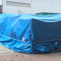 Blauw zwaargewicht waterdicht slijtvast PE-zeil voor kaslandbouw