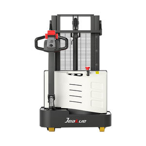 Pengangkat Palet Tugas Berat dengan Penumpuk Elektrik, Tinggi Angkat 3m Kapasitas 2T, Ideal untuk Pembongkaran Kargo Gudang - Product Image 2