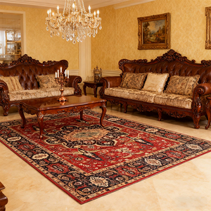 Thảm trải sàn in 3D tùy chỉnh bán buôn, phong cách Thổ Nhĩ Kỳ, Ba Tư, Châu Âu, thảm trải sàn phòng khách theo yêu cầu - Product Image 1