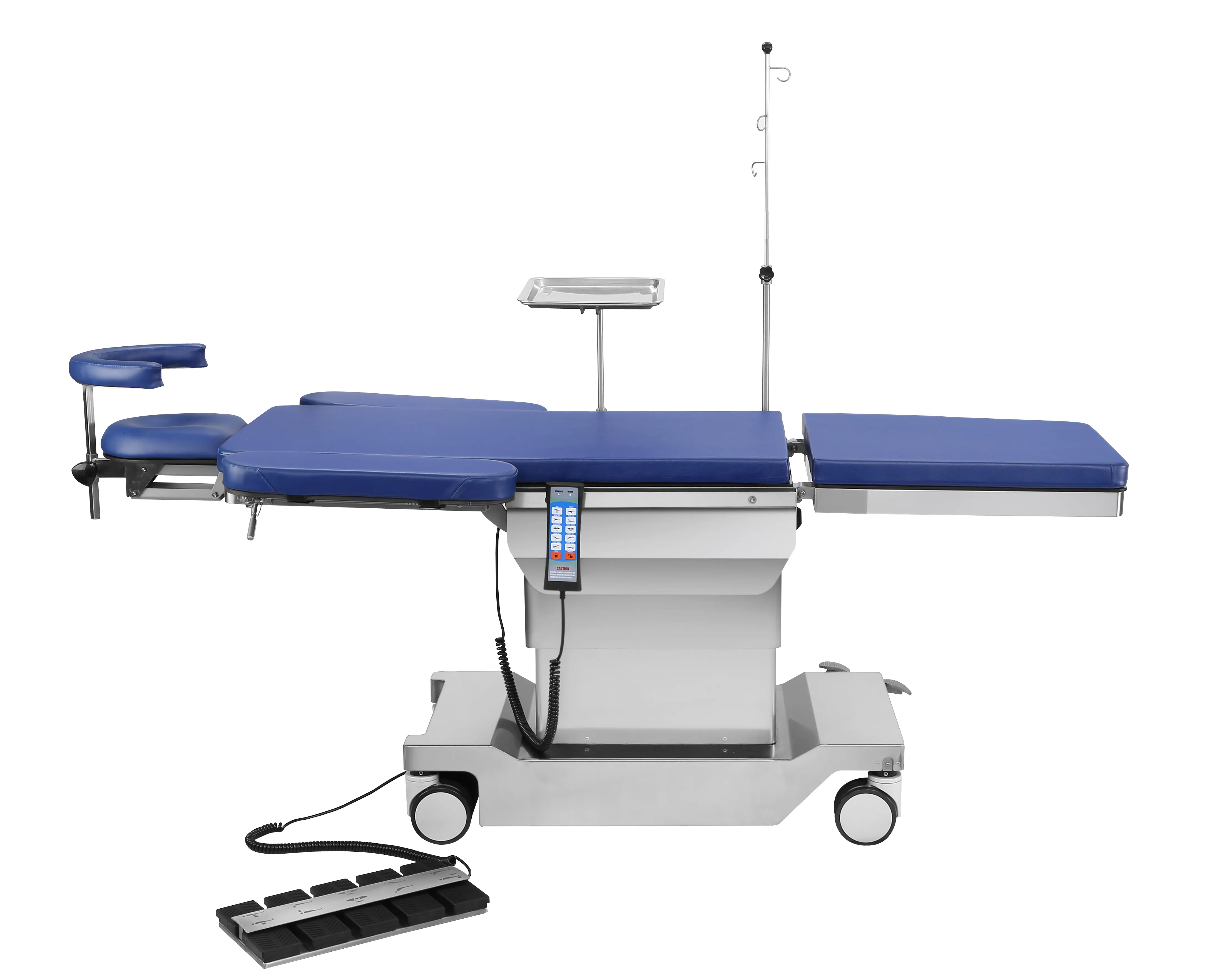 2080x550x(540-740)mm Table d'opération hydraulique électrique Table d'opération ophtalmologique avec chaise de médecin