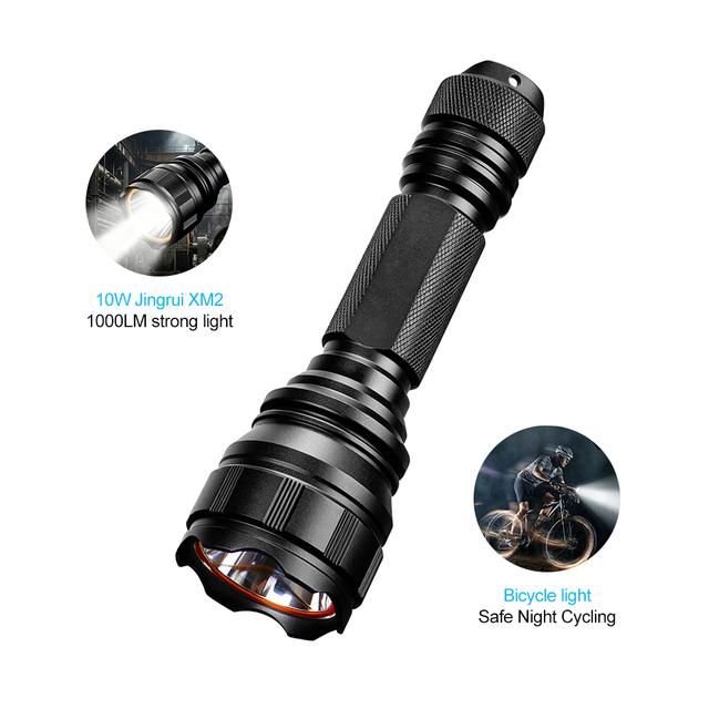 Low Temp Resistant Explosion Proof EDC Flashlight Bike Lamp 10W High Lumen CNEX Certified Construction Patrol Torch