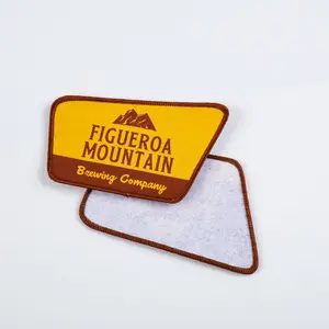 Custom Clothing Label High Quality Woven Badge Manufacturer For Clothes For School Brand Logo Custom Tags And Labels