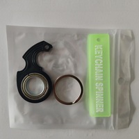 Schlüsselanhänger-Spinner, Finger-Dekompressionsspielzeug, Spinner-Schlüsselanhänger, Geschenk, lustiges Fidget-Spielzeug, tragbares Hand-Dekompressionsspielzeug, Neuheitengeschenk