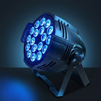 Nouvelle Offre Spéciale : Projecteur de Scène LED 18 Têtes RGBW Quad Couleurs Silencieux DMX pour Spectacles en Boîte de Nuit, Studio et Éclairage Intérieur
