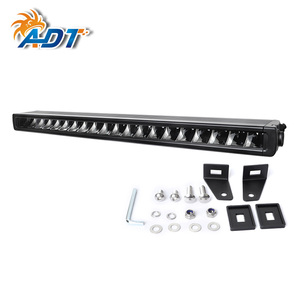 Barra de Luz LED ADT Pequeña de Una Sola Fila, Blanca y Amarilla, Doble Color, 200W, con Conector DT - Product Image 1