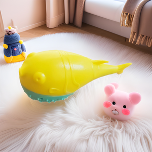 Giocattolo da Masticare per Cani e Gatti in Gomma TPR a Forma di Pesce, Resistente ai Morsi, OEM & ODM - Product Image 1