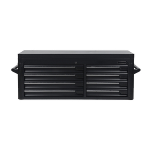 8 Ngăn Kéo Dụng Cụ Hoàn Thiện Màu Đen Và Màu Đỏ Hộp Công Cụ Tập Thể Dục Hạng Nặng Cho Ngực Dụng Cụ Chứa Dung Tích Lớn Bằng Sắt Bền - Product Image 1