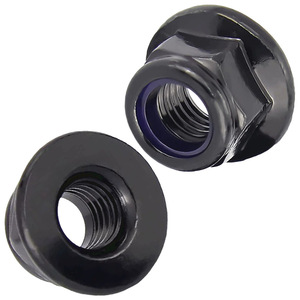 Écrou à vis sans tête en nylon pour escalade, M3 M4 M5 M6 M8 M10 M12, en acier inoxydable 304, finition zinc noir, anti-desserrage, norme DIN6926 Grade A - Product Image 4