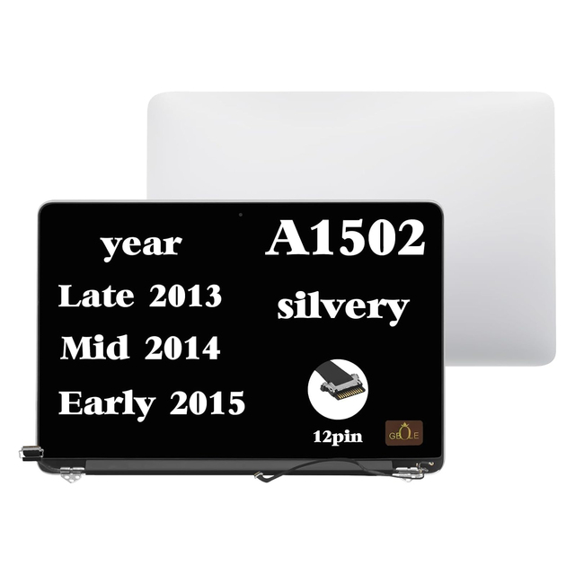 GBOLE New LCD Screen Display Complete Assembly 13" Replacement for MacBook Pro Retina 2015 A1502 A+ 2560X1600 Retina