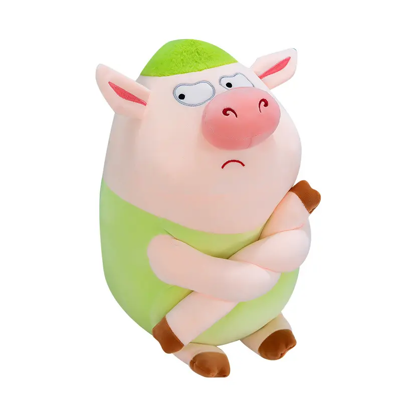 Wholesale new design soft plush pig children's day lovely Stuffed Animal custom Plush Toys for children