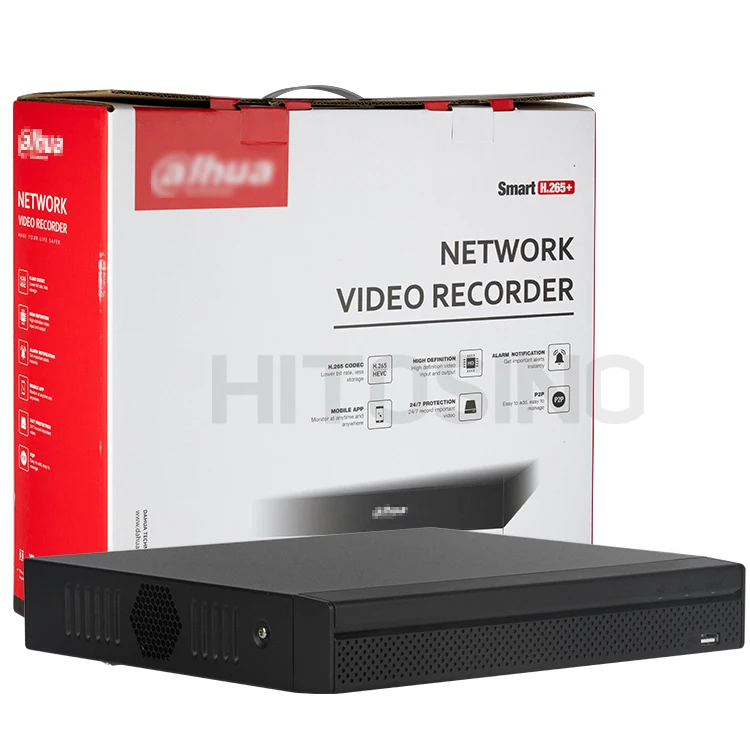 DH DHI-NVR4108HS-8P-4KS2/L مسجل فيديو لشبكة 8PoE محرك مدمج 1HDD 1U 8 قنوات منفذ 8ch 4K التوصيل والتشغيل NVR