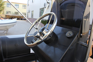 <span class=keywords><strong>Bateau</strong></span> <span class=keywords><strong>pneumatique</strong></span> pliable de luxe à grande vitesse en PVC/Hypalon 480D, prix d'usine, coque en fibre de verre de luxe, <span class=keywords><strong>bateau</strong></span> d'appoint pour la pêche - Product Image 5