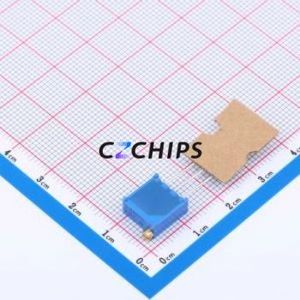 Resistencia Ajustable/Potenciómetro 3296W-1-203RLF SIP-3P, 9.5x4.8mm, Resistencia de 20kOhm, 10%, 500mW, 100ppm ℃ - Product Image 2