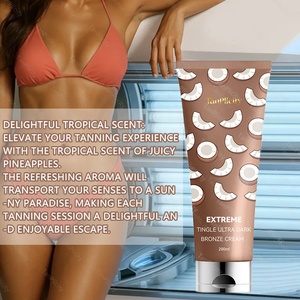 Oem Natural Tan Lotion Body <span class=keywords><strong>Solarium</strong></span> Échantillon de lotion de bronzage <span class=keywords><strong>UV</strong></span> et sachets de lotion non autobronzante - Product Image 3