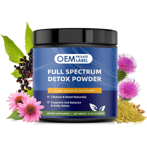 مسحوق التخلص من السموم كامل الطيف للبالغين لدعم الكبد والجهاز اللمفاوي والقولون والأمعاء وإدارة الوزن - Product Image 1