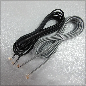 Câble téléphonique d'<span class=keywords><strong>interphone</strong></span> mâle à mâle 1m 2m 3m RJ9 RJ11 RJ12 6P4C - Product Image 3