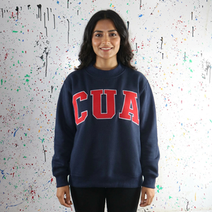 Sudadera con Capucha de Color Personalizado CUA, 100% Algodón, Diseño con Cremallera, Hilos Finos para Invierno - Product Image 1