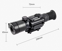 Teleskop Monokuler Penglihatan Malam Digital HONDIGI 11X dengan Lensa 50mm Jangkauan 200-400m WiFi untuk Pengamatan Satwa Liar di Luar Ruangan