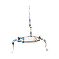 Sistema de Escape Trasero-Media Distancia de Alto Rendimiento para Mercedes-Benz GLA45 (X156) - Silenciador Valvetronic y Kit de Tuning