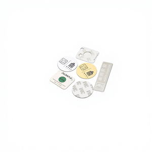 Plaque nominative personnalisée en aluminium, finition argentée brillante, gravure sur mesure à thème ange pour emballage, motif tournesol - Product Image 6