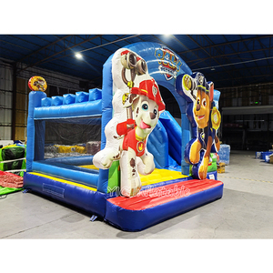 Château gonflable <span class=keywords><strong>Paw</strong></span> <span class=keywords><strong>Patrol</strong></span> avec toboggan pour les fêtes <span class=keywords><strong>d</strong></span>'enfants, location, durable, robuste, amusant pour les événements en plein air - Product Image 2