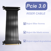 Kabel PCIe 3.0 X16 PCI Express Riser Extender Kualitas Terbaik Harga Pabrik Grosir, Kabel Konversi Kecepatan Tinggi