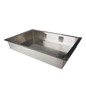 สแตนเลสการเลี้ยงผึ้งกรอบน้ำผึ้งหวี Uncapping ถาดที่มีอ่าง - Product Image 5