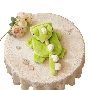 Costume de dinosaure lime pour animaux de compagnie, vêtements d'hiver et d'automne pour chats, tenue amusante et confortable - Product Image 5