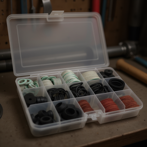 Kit de réparation de plomberie avec 222 joints assortis dans 15 mini-boîtes - Product Image 2