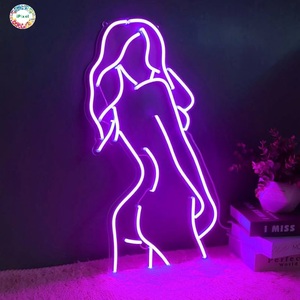 Ipixel Sexy Meisjes Body Grab The Pigtail Sex Positie Home Party Bar Neon Decoratie Paar Geschenken Sfeer Licht Custom Neon Teken - Product Image 1
