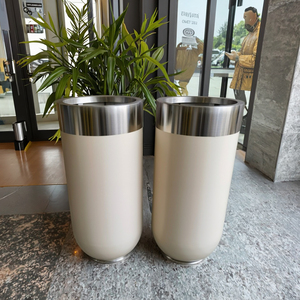 Soporte <span class=keywords><strong>para</strong></span> <span class=keywords><strong>Plantas</strong></span> de Acero Inoxidable Chapado en Oro, Moderno, Lujoso y Duradero, y Macetas Decorativas Altas <span class=keywords><strong>para</strong></span> Uso en Interiores y Exteriores del Hogar y Jardín - Product Image 5