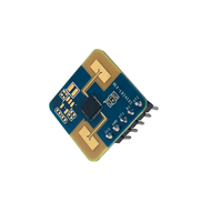 Capteur radar de présence humaine à ondes millimétriques FMCW 24G HLK-LD2410S 8M, module de détection de mouvement mural incliné