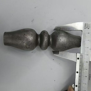 Colletti in metallo, Borchie, Colletti ornamentali in ferro battuto per ringhiere di scale, Borchie decorative, Colletti tubolari - Product Image 4
