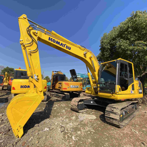 Komatsu รถตัก PC120มือสองประสิทธิภาพสูงรถขุดตีนตะขาบญี่ปุ่นทนทานเครื่องจักรสำหรับเคลื่อนย้ายดินส่วนประกอบปั๊มมอเตอร์หลัก - Product Image 1