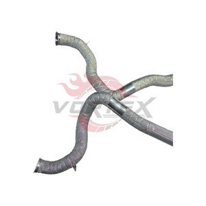 Tubo de Escape con Protección Térmica Vortex SS304 para Mercedes AMG GT GTS GTC GTR C190 4.0T M178 V8, Ajuste Directo - Product Image 6
