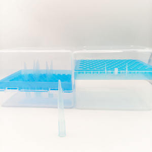 Caja para Puntas de Pipeta, Contenedor de Plástico con 100 Puntas para Pipeta de 1 ml/1000 ul, Uso en Laboratorio - Product Image 5