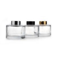 Flacon diffuseur de parfum de luxe en verre ambré de 120 ml avec design sérigraphié, couvercle en bambou et bouchon pompe, pour usage industriel OEM, vente en gros