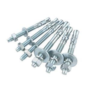 สลักเกลียวขยายตัวแบบ M12มาตรฐาน DIN <span class=keywords><strong>เหล็ก</strong></span>ชุบสังกะสีแบบจุ่มร้อนมาตรฐานและจุดยึดเหล็กคาร์บอนชุบสังกะสี - Product Image 2