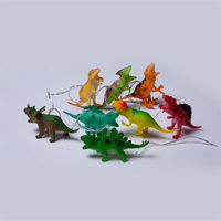 Dinosaure créatif double couleur couleur clap lumière lampe en silicone colorée éclairage chaud veilleuse pour enfants et mères