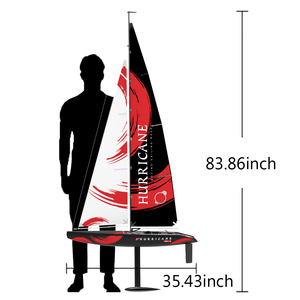 Bateau à voile <span class=keywords><strong>télécommandé</strong></span> en plastique 1M, vitesse rapide, vente en gros, 791-2 RTR - Product Image 3