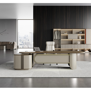 Zitai Moderner Chefschreibtisch-Set für Geschäftsführer - MDF-Material Modulares Design E1-Standard - Product Image 1