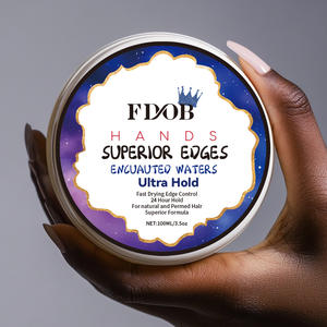 FDOM Vente en gros Pommade <span class=keywords><strong>à</strong></span> tenue <span class=keywords><strong>forte</strong></span> personnalisée Gel pour tresse coiffante Vendeur de marque privée Gel <span class=keywords><strong>à</strong></span> tenue supplémentaire - Product Image 6