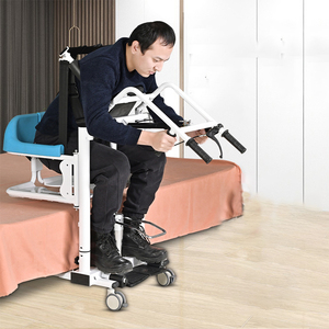 Chăm sóc người cao tuổi thủy lực chuyển ghế với thủy lực nâng chuyển cho bệnh nhân y tế và điều dưỡng-chuagnen CZX-Y05 màu xanh - Product Image 3