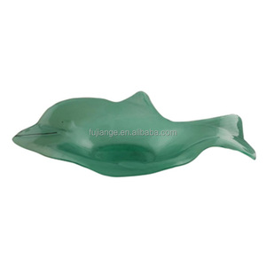 Assiettes de restaurant en céramique de luxe de style européen, en porcelaine de qualité supérieure, avec finition brillante, rondes, pour <span class=keywords><strong>risotto</strong></span> et plats variés, couleur verte Lamian - Product Image 2