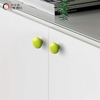 Oukali enfants coloré meubles poignée mignon rond étoile de mer forme chambre tiroir tire fantaisie céramique armoire tiroir boutons
